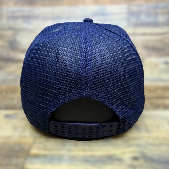 Wawa Mens Trucker Hat Blue Snapback Convenience Store Baseball Cap - Picture 5 of 5